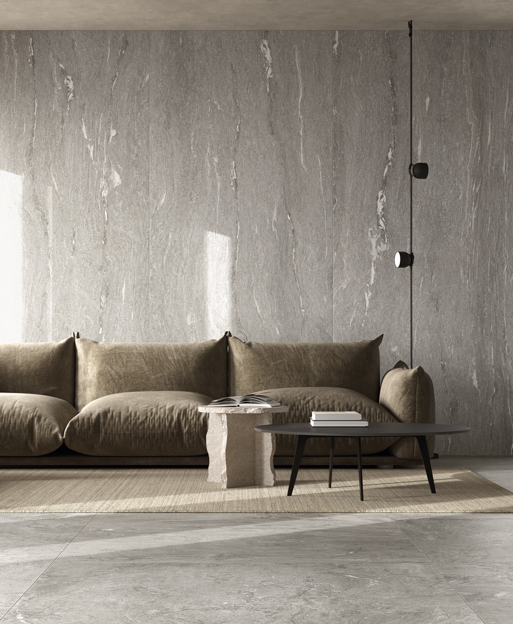 FONDOVALLE - CARRELAGE  ALPINE EFFET PIERRE NATURELLE (VEIN & CROSS) – Image 2