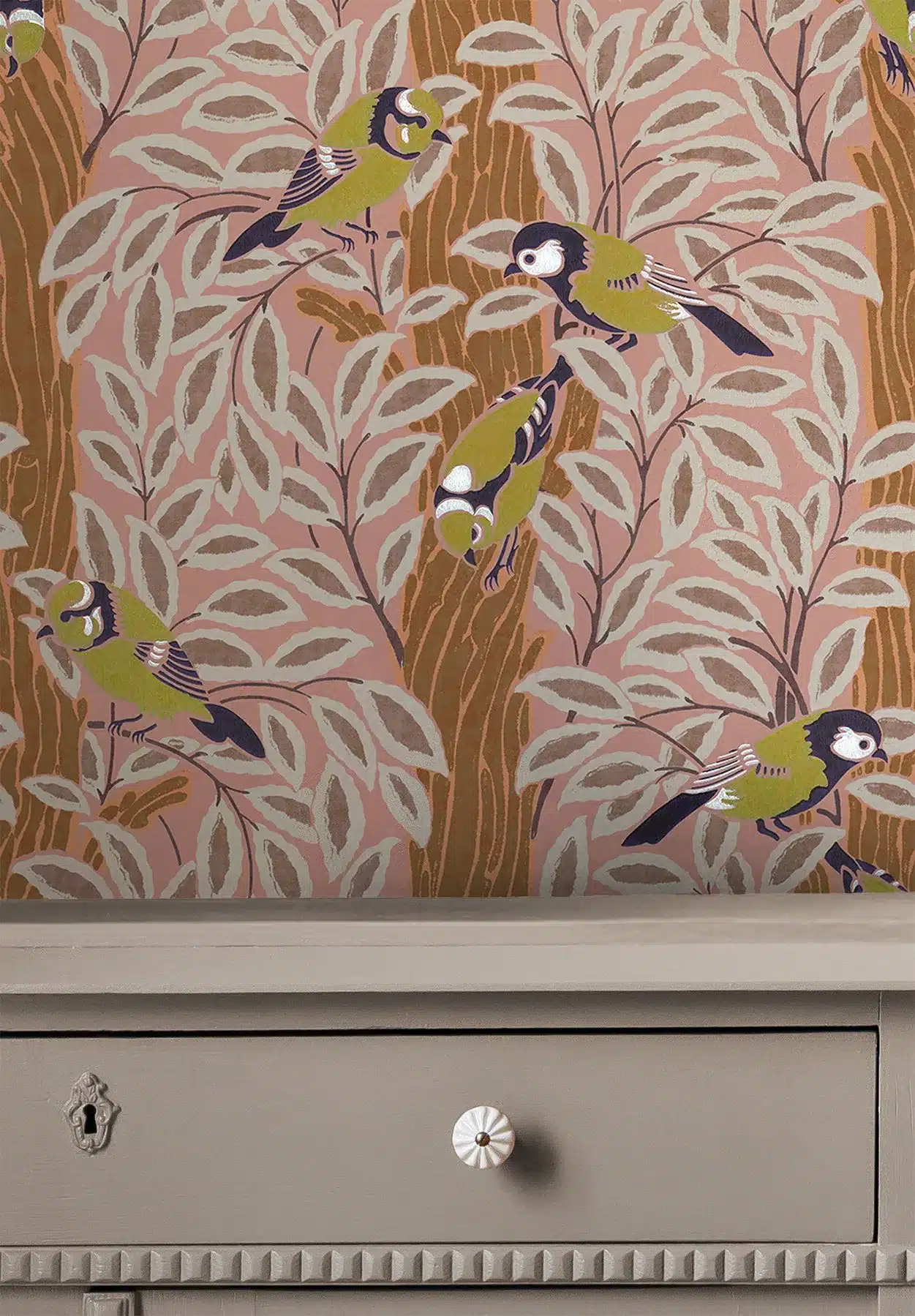 Papier peint Le Chant des Oiseaux – Isidore Leroy – Intissé Super Mat – Image 4