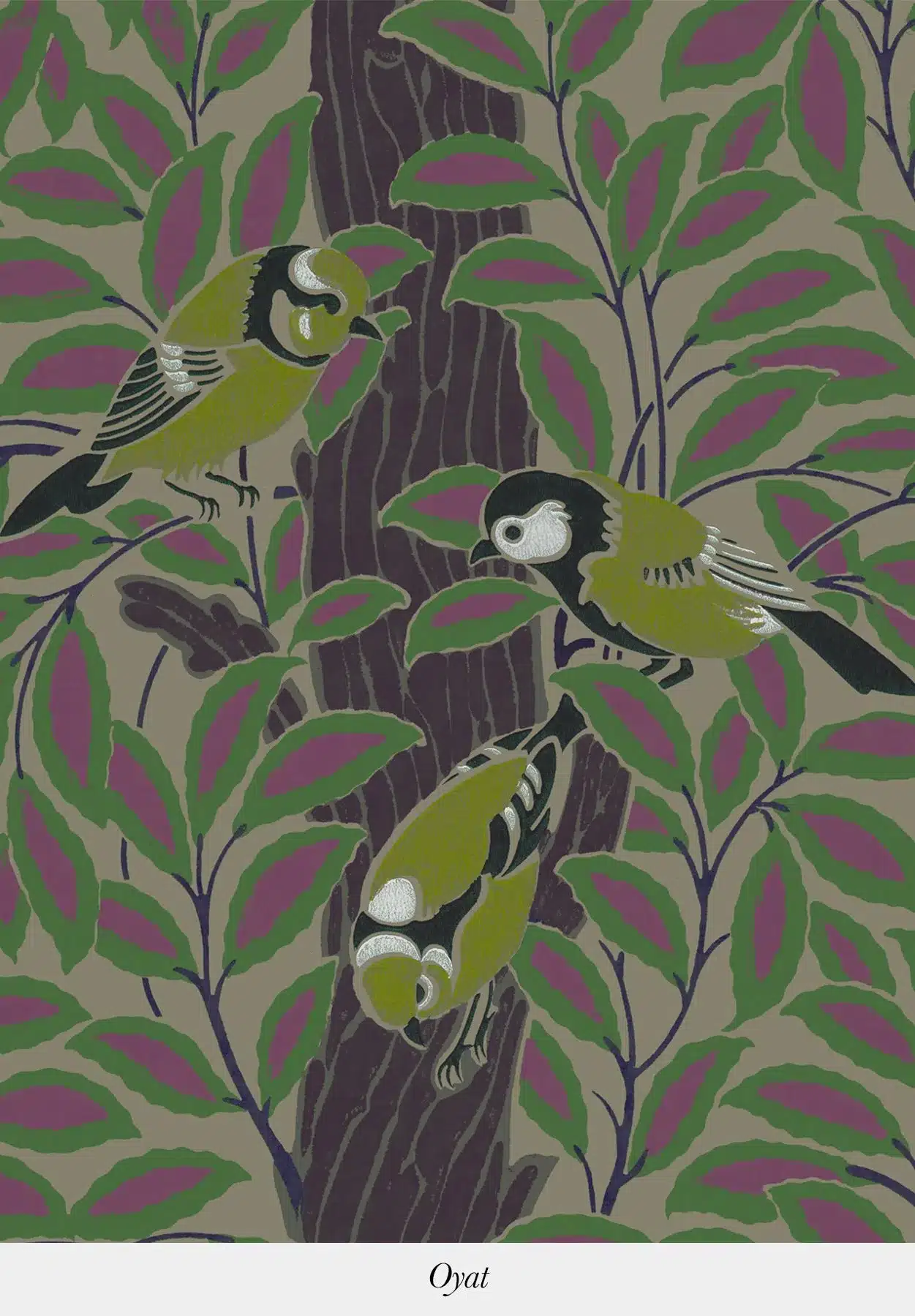 Papier peint Le Chant Des Oiseaux – Isidore Leroy – Haute Performance Contract – Image 6